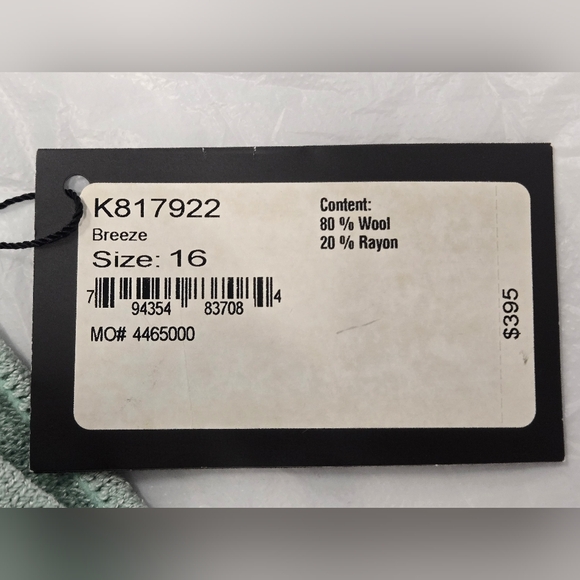 NWT ST. JOHN KNIT PANTS  In Breeze SZ 16 - Picture 4 of 13